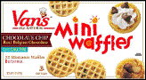 MINI WAFFLES,CHOCLTE CHIP - 12 / 8 OZ from Van's International Foods