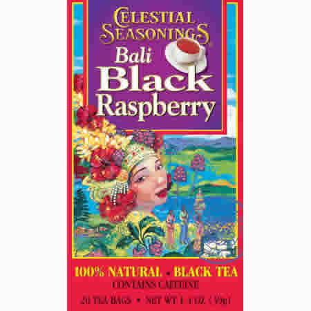 Blk tea,bali black rasp Case of 6 / 20 BAG from Celestial Seasoning
