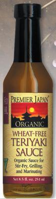 TERIYAKI SAUCE,OG,WHT FR Case of 12 / 8.5 OZ from Premier Japan