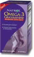 Omega-3 Glucosamine 90 softgels from NATROL