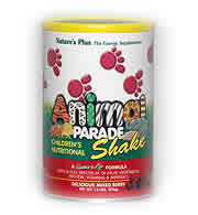 Animal Parade Shake Single Serving Pks 3 x 8 Packets from Natures Plus