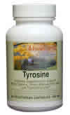 Tyrosine 500mg 60 vegicaps from FOODSCIENCE OF VERMONT