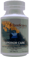 Superior Care® 120 tabs from FOODSCIENCE OF VERMONT