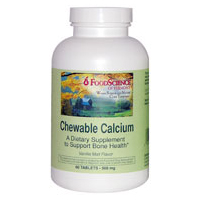 Calcium 60 chews from FOODSCIENCE OF VERMONT
