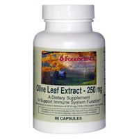 Olive Leaf 250mg 90 caps from FOODSCIENCE OF VERMONT