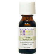 AURA CACIA: Essential Oil Camphor, White (cinnamonium camphora) .5 fl oz