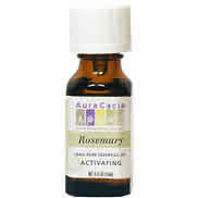 Essential Oil Rosemary (rosemarinus officinalis) .5 fl oz from AURA CACIA