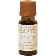 Organics Essential Oil Eucalyptus .33 oz from AURA CACIA
