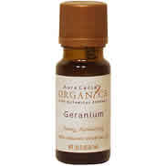 Organics Essential Oil Geranium .33 oz from AURA CACIA