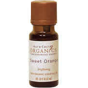 Organics Essential Oil Orange Sweet .33 oz from AURA CACIA