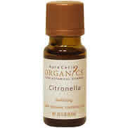 Organics Essential Oil Citronella .33 oz from AURA CACIA