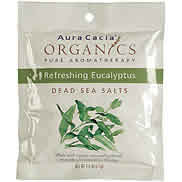 Organics Dead Sea Salts Refreshing Eucalyptus 2.5 oz from AURA CACIA