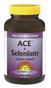 ACE + Selenium Softgel 50ct from Natures Life