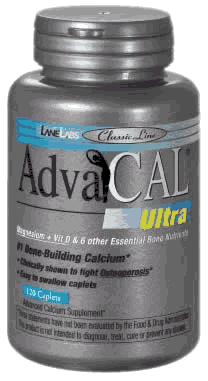 AdvaCal Ultra 120 caplets from LANE LABS