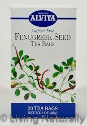 Alvita teas: Fenugreek seed tea 30 bags
