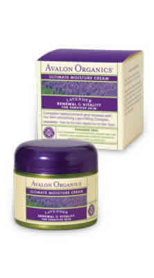 Ultimate Moisture Cream Organic Lavender 2 oz from AVALON ORGANIC BOTANICALS