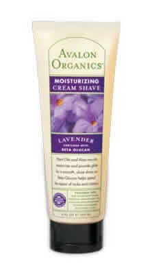 Cream Shave Lavender 8 oz from AVALON ORGANIC BOTANICALS