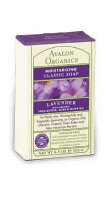 Bar Soap Moisturizing Lavender 4.5 oz from AVALON ORGANIC BOTANICALS