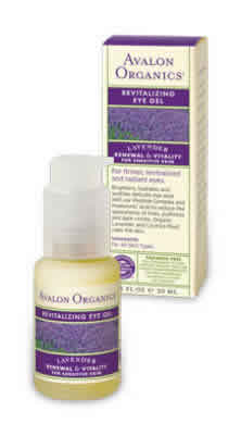 Revitalizing Eye Gel Organic Lavender 1 oz from AVALON ORGANIC BOTANICALS