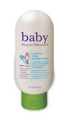 Baby Diaper Balm Soothing Zinc 3 oz from AVALON ORGANIC BOTANICALS