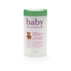 Baby Wipes Flushable Biodegradable 50 ct from AVALON ORGANIC BOTANICALS