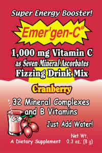 Emer'gen-C Cranberry 36 pkts from ALACER