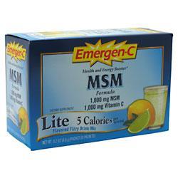 Emer'gen-C Lite-MSM 36 pkts from ALACER