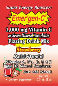 Emer'gen-C Strawberry for Adults 36 pkts from ALACER