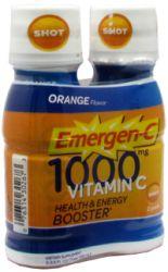 ALACER: EMERGEN-C ORANGE SHOT 2PK