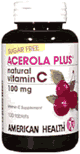 Acerola Plus Chewable 100mg 250 tabs from AMERICAN HEALTH
