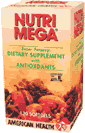 Nutri Mega Super Potency 30 softgels from AMERICAN HEALTH