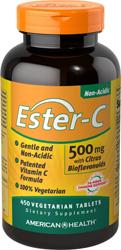 AMERICAN HEALTH: Ester-C With Citrus Bioflavonoids 500mg 450 vegitabs