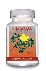 ARIZONA NATURAL PRODUCTS: Chaparral 500mg 90 caps