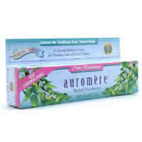AUROMERE: Ayurvedic Toothpaste Non-Foaming SLS Free 4.16 oz