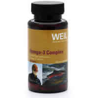 Weil Omega-3 Complex 60 softgels from WEIL NUTRITIONALS