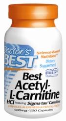 Doctors Best: Best Acetyl-L-Carnitine 588mg 120c