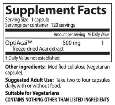 Best Acai featuring OptiAcai