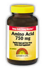 Amino Acid, 750 mg 100ct from Natures Life