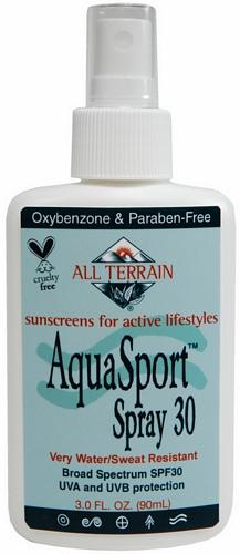 Aquasport spf30 sunscreen spray