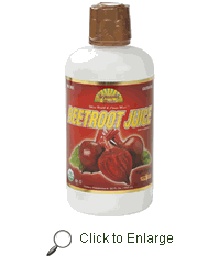 Certified organic beet root juice, 32 oz
