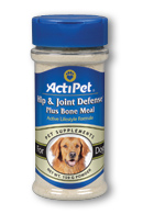 Actipet - Hip & joint defense plus bone meal 159 Grams