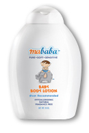 Baby body lotion