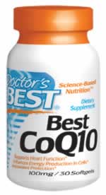 Best CoQ10 100mg 30S/G from Doctors Best