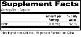 Biotin 8000 mcg