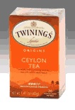Tea,ceylon Case of 6 / 20 BAG from Twinings Tea