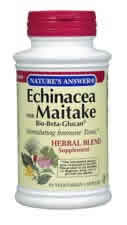 Echinacea w/Maitake Bio-Beta-Glucan 60 vegicaps from NATURE'S ANSWER