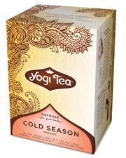 YOGI TEAS/GOLDEN TEMPLE TEA CO: Cold Season Tea 16 bags