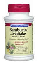 Sambucus & Maitake Bio-Beta-Glucan 30 vegicaps from NATURE'S ANSWER