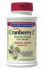 Cranberry, Super 60 vegicaps from NATURE'S ANSWER