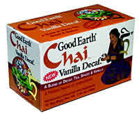 Chai vanilla decaf, 18 bags